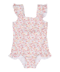 Little Dutch Bathsuit Ruffles Summer Flowers