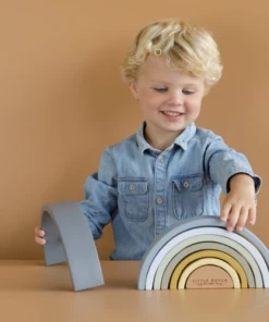 Little Dutch PLAY Rainbow Stacker - Blue - LD7034