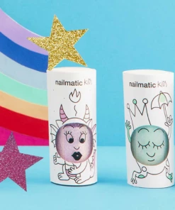 Nailmatic PLAY Kids Nail Polish, Water-based - Elliot - Pearly Pink