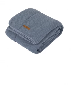 Little Dutch CARE Bassinet Blanket - Pure Blue