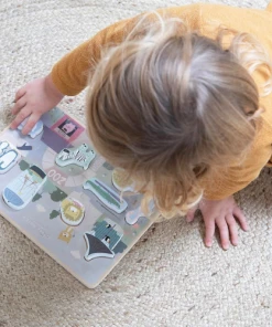 Little Dutch PLAY Wooden Shape Puzzle Zoo - LD