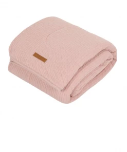 Little Dutch Bassinet Blanket - Pure Pink