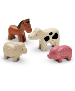 Plan Toys PLAY Farm Animals Set - PT 6127