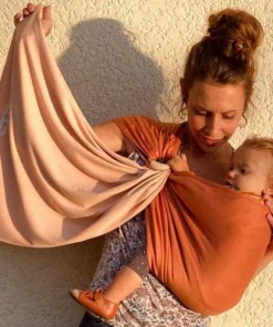 Love Radius Little Baby Wrap Without A Knot - Nude/Caramel