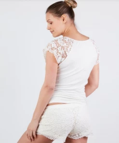 Cache Coeur MATERNITY & PARENTS Maternity Shorts - Sofia - Pearl