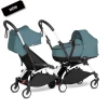 BABYZEN YOYO Double Stroller 6+ / Bassinet YOYO Connect Frame, 6+ Color Pack / YOYO² Frame, YOYO Bassinet