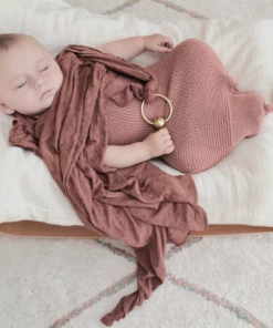 Ilado CARE Wool Cocoon - Dark Rose