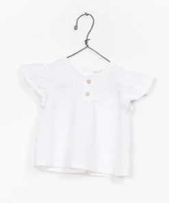 Play Up Linen Tunic - White - PU