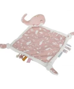 Little Dutch Cuddle Cloth Whale - Ocean Pink