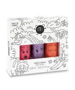 Nailmatic PLAY Nail Polish - Trio Set - Jungle
