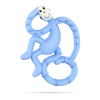 Matchstick Monkey Mini Monkey Teether - Light Blue