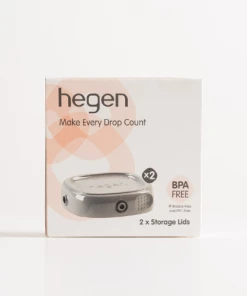 HEGEN PCTO™ BREAST MILK STORAGE LID WHITE, 2-PACK SALE
