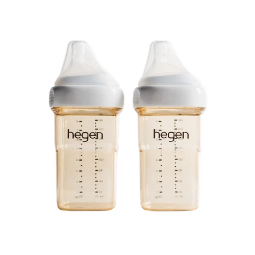 HEGEN PCTO™ 240ML/8OZ FEEDING BOTTLE PPSU, 2-PACK SALE