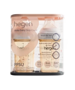 HEGEN PCTO™ 240ML/8OZ FEEDING BOTTLE PPSU, 2-PACK SALE