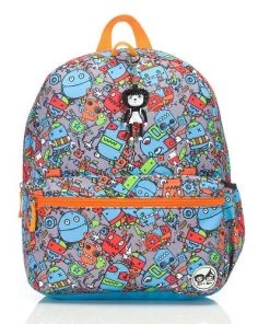 Zip&Zoe ON THE MOVE Backpack - Robot - Junior