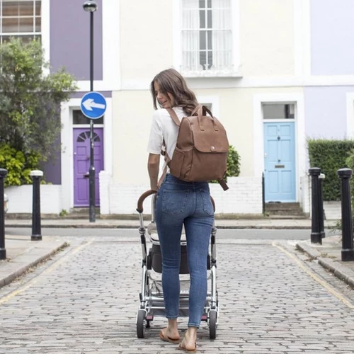Babymel Backpack - Robyn Convertible - Faux Leather ON THE MOVE