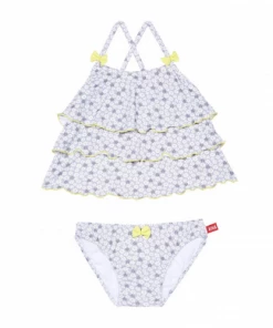 Condor Tankini - Flounces Smoke