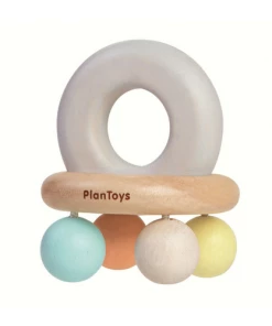 Plan Toys Bell Rattle - Pastel - PT 5250 PLAY