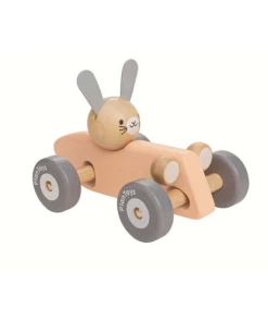 Plan Toys Bunny Racing Car - Pastel - PT 5717 PLAY