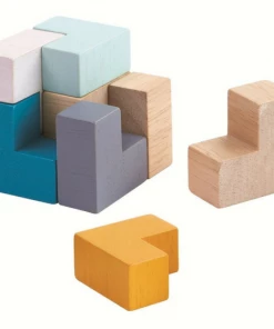Plan Toys 3D Puzzle Cube - Plan Mini - PT 4134