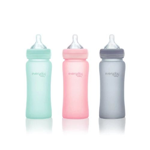 Everyday Baby SALE Glass Bottle 300 Ml - Silicone Coated