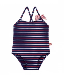 Condor SUMMER TIME Swimsuit - Stripes Club Navy Blue