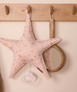 Little Dutch Baby Essentials Star-shaped Music Box Little Pink Flowers