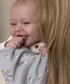 Little Dutch Swaddles 120 X 120 Sailors Bay Blue