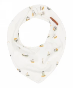 Little Dutch Bandana Bib Sailors Bay White EAT