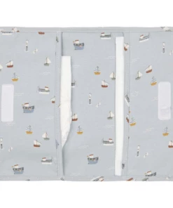Little Dutch Nappy Pouch Sailors Bay Blue ON THE MOVE