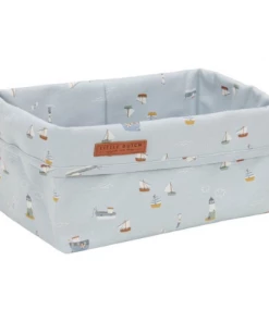Little Dutch Storage Basket Large Sailors Bay Blue ON THE MOVE