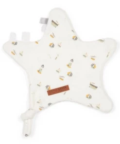 Little Dutch Cuddle Cloth Star Sailors Bay White Soft Toys & Comforters