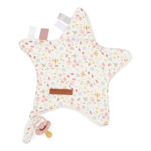 Little Dutch Cuddle Cloth Star Flowers & Butterflies Soft Toys & Comforters