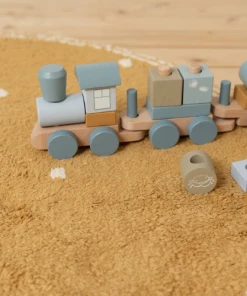 Little Dutch Rug Pure Ochre Dot - Diameter 110 Cm