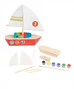 Egmont Toys Sailing Boat To Paint