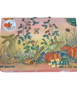 Egmont Toys 40-piece Floor Puzzle: Garden With Rabbits