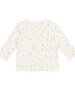 Little Dutch WEAR T-shirt Long Sleeves Little Goose White
