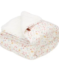 Little Dutch CARE Cot Blanket Flowers & Butterflies