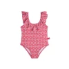 Condor NEW IN Colourful Tie Swimsuit With Flounce Neckline