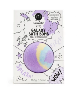 Nailmatic Colouring And Soothing Bath Bomb For Kids - Pulsar
