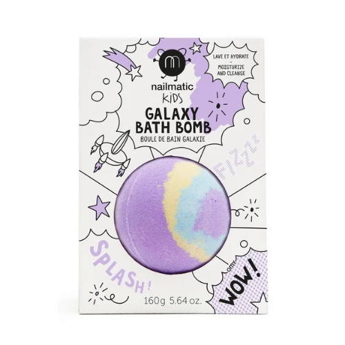 Nailmatic Colouring And Soothing Bath Bomb For Kids - Pulsar