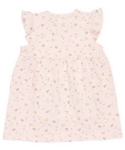 Little Dutch Dress Sleeveless Ruffles Little Pink Flowers NEW IN