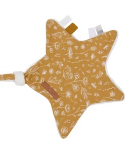 Little Dutch Cuddle Cloth Star - Wild Flowers Ochre Soft Toys & Comforters