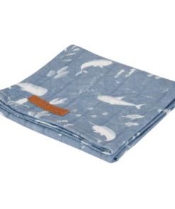 Little Dutch Swaddle 120X120 - Ocean Blue