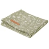 Little Dutch Swaddles 120 X 120 - Wild Flowers Olive / Pure Olive