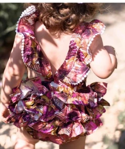 Gaia & Nina Romper - Tropical Floral WEAR