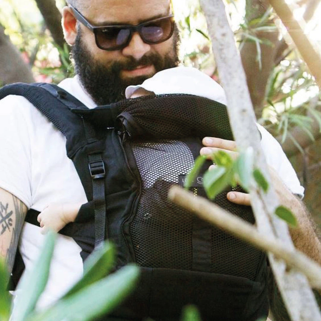 Love Radius ON THE MOVE PhysioCarrier - Black/pocket Black - LR