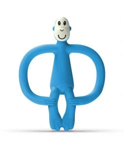 Matchstick Monkey Teething Toys Monkey Teether - Blue