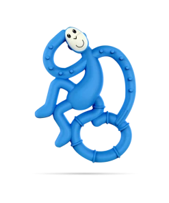 Matchstick Monkey Mini Monkey Teether - Blue