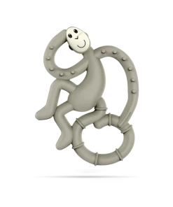 Matchstick Monkey Teething Toys Mini Monkey Teether - Grey